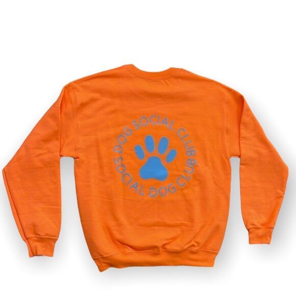 NWT Wool + Pepper Co. Dog Social Club Matching Human & Dog Unisex Crewneck - Picture 3 of 9